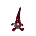 63DLN TEXTILE gnome sitting red S H34