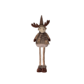 63DLN TEXTILE reindeer standing beige M