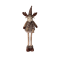 63DLN TEXTILE reindeer standing beige L