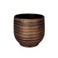 PSVE2 DARK GOLD pot D32 H30