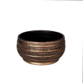 PSVE2 DARK GOLD bowl D29 H14