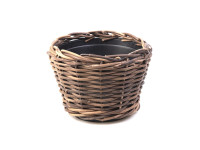 47VLN DRY POT round brownD27H22 3491