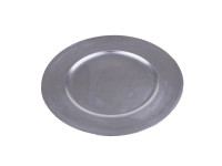 38MYR PLATE SYNTHETIC round edge silver
