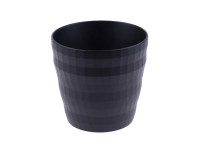 PALA6 PIXEL pot (6) shiny black D16 H19