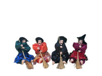 39PDN DOLLS mini witch 4ass