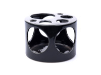 %68CFB CERAMIC HOLES pot low green D18