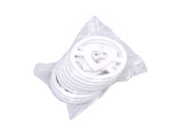 *%88HYB REED DECO disc heart white open