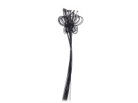 30LFU WOODEN DECO butterfly on stick bla