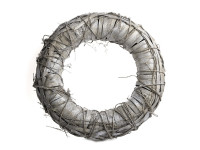 75HYU WOOD wreath wood chip D60