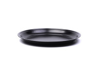 85SQK ZINC plate rnd matt black D45 H4,5