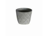 25GML CEMENT pot checkered D25.6