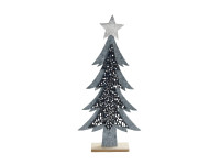83XDL FELT x-mas tree black B25 H51.5