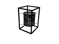 37SQK ZINC cube with round light H30