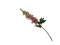 38HRN  SILK FLOWER delphinium pink H74