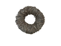 41YSK REED wreath white D40 H1