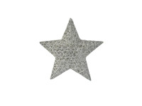 83HCK ROPE lights star white 30cm