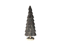 91TXK WOOD x-mas tree white wash H80