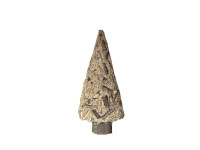 91TXK WOOD x-mas tree white H57