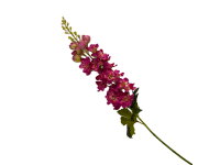 38HRN SILK FLOWER delphinium pink H74
