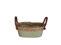 29QXE ZINC bucket green with rope H11