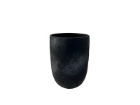 31SFE CEMENT vase green/brown wash M