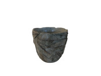 31SFE CEMENT pot leaves pattern white XL