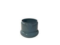 38SHE METAL fat base pot blue S