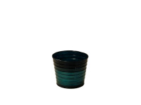 38SHE METALribbedpot glossyblue D13H10,5
