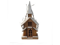 41HCE WOOD church small brown H40 LED