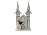 41HCE WOOD 2 churches white house H44+l
