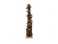 41HCE WOOD church brown plants H80 LED