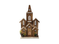 41HCE church+5houses brown H44 LED