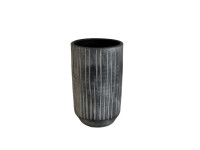 PSVE1 ANTHRACITE vase D19 H30