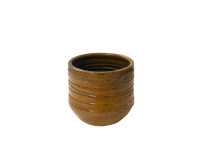 PMTE1 REACTIVE YELLOW flowerpot D24 H22