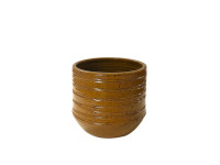 PMTE1 REACTIVE YELLOW flowerpot D30 H27