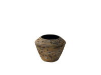 PMTE1 ANTIQUE CASTLE flowerpot D23