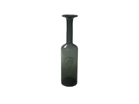 62DPE GLASS bottle shape gray H42.5