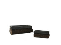 31AHN WOOD rec stripe horizonset/2dark s
