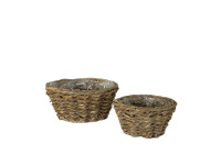 32YSN REED basket round large set/2