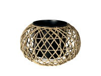 36LDN REED& ZINC pot small black H21