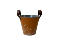 35SQN ZINC bucket orange w white H17