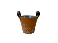 35SQN ZINC bucket orange w white H15