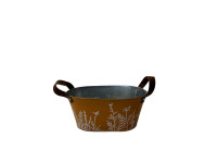 35SQN ZINC oval bucket orange white H11