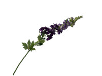 38HRN SILK FLOWER delphinium purple H102
