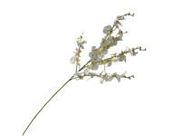 38HRN SILK FLOWER orchid white H102