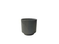 40LCN CERAMIC pot white shining H11.5