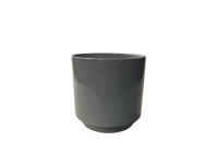 40LCN CERAMIC pot white shining H17