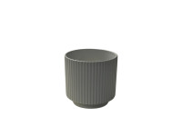 40LCN CERAMIC pot ridge white mat M