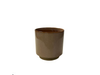 40LCN CERAMIC pot mottled brown M