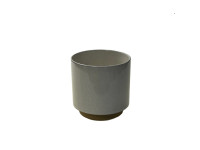 40LCN CERAMIC pot mottled white L